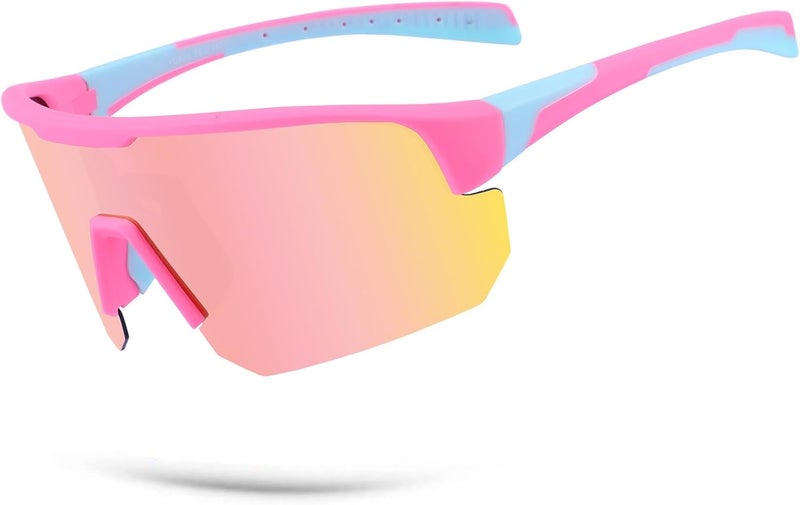 BangLong Polarized Sports Sunglasses for Men Women - UV Protection Sun Glasses for Running Baseball Cycling Bike Fishing - Image 1
